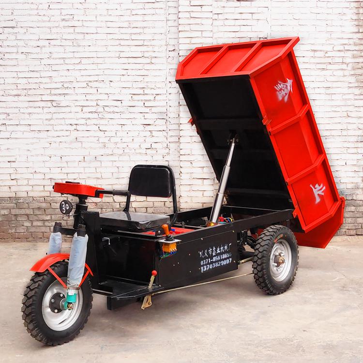 電動三輪翻斗車在操作中如何使用