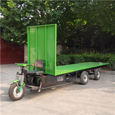 電動平板車是一種履帶式運輸車輛，工作速度快