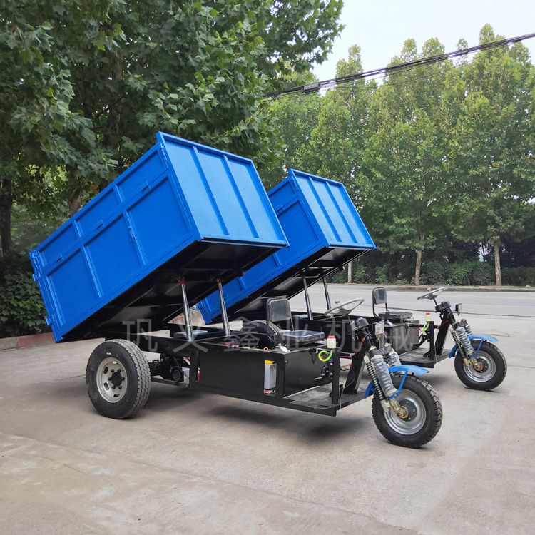 油電兩用礦用電動(dòng)·翻斗車出口創(chuàng)匯中